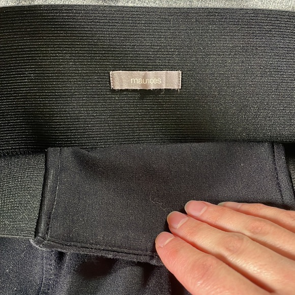 Maurices Black Dress Pants - Picture 6 of 7